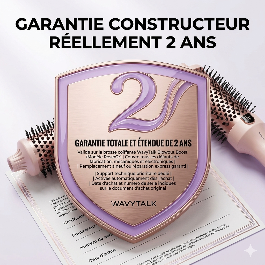 Garantie 2 ans Incluse