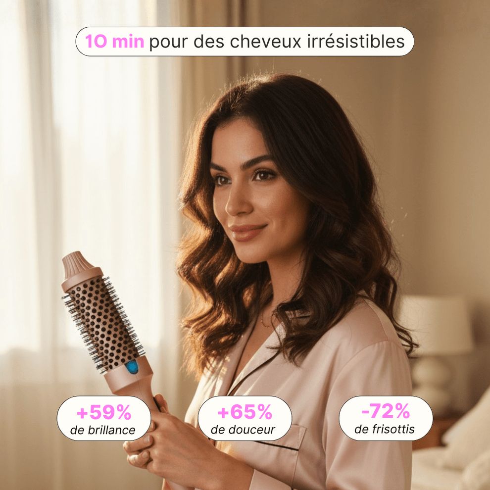 Brosse thermique ionique